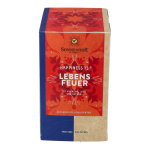 Sonnentor Tee Happiness is Lebensfeuer 18 Btl. BIO - 18 Beutel