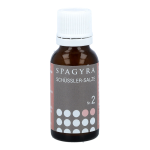 Spagyra Dr. Schüßler Nr. 2 Calcium Phosphoricum Spagyra 20 ml D 6 Globuli - 20g