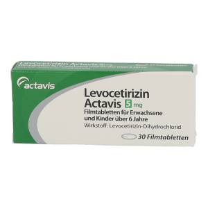 Levocetirizin Actavis Filmtabletten 5 mg 30 Stk. - 30 Stück