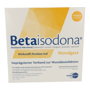 Betaisodona Wundgaze 10 x 10 cm 10 Stk. - 10 Stück