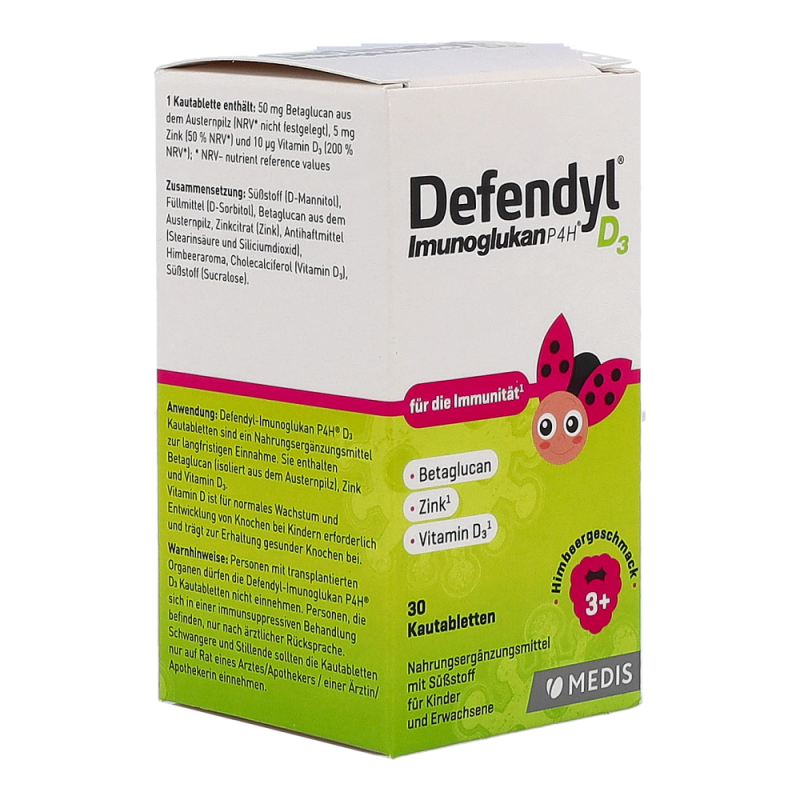 Defendyl-Imunoglukan® P4H D3 Kautabletten 30 Stk. - 30 Stück
