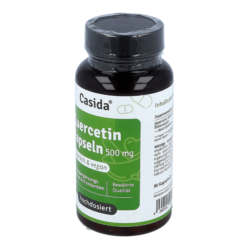 Quercetin Kapseln 500 mg hochdosiert - 90 Stück