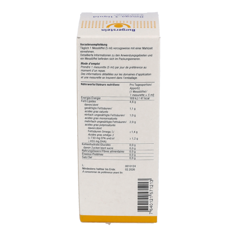 Burgerstein Omega 3 liquid 150 ml - 150ml