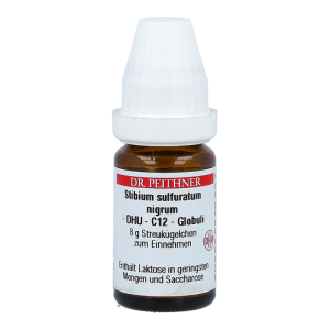 Stibium Sulfuratum Nigrum DHU 8 g C 12 Globuli - 8g