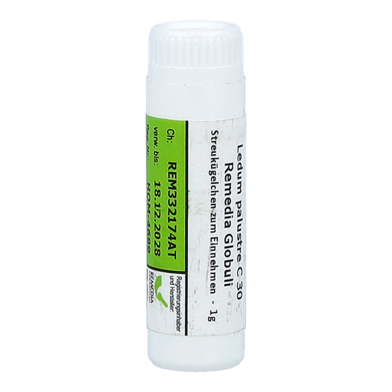 Ledum Remedia 1 g C 30 Globuli - 1g