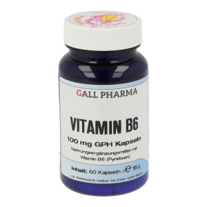 Gall Pharma Vitamin B6 100 mg Kapseln 60 Stk. - 60 Stück