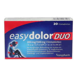 easydolor DUO 200 mg/500 mg Filmtabletten - 20 Stück