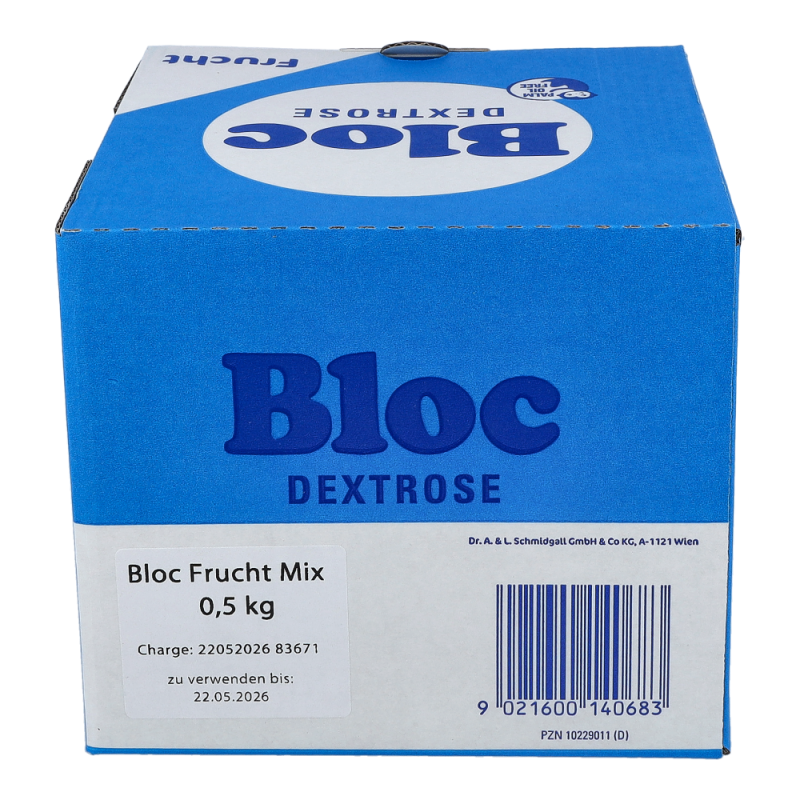 Bloc Traubenzucker Fruchtmischung 500 g - 500g