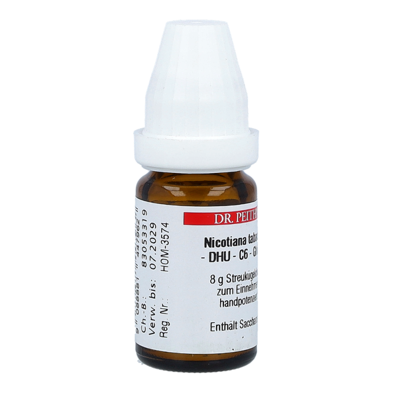 Nicotiana Tabac DHU 8 g C 6 Globuli - 8g