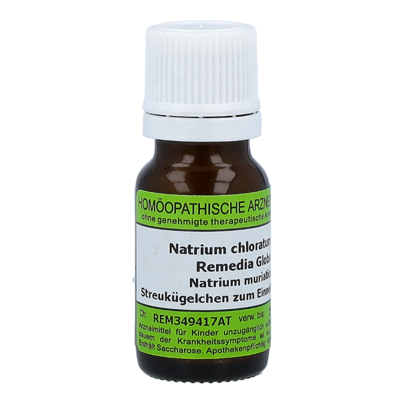 Natrium Chloratum Remedia 10 g D 12 Globuli - 10g