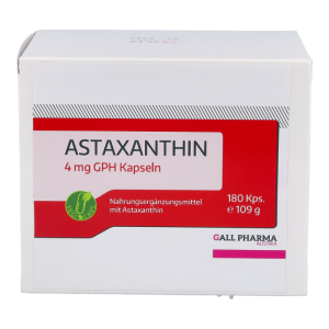 Gall Pharma Astaxanthin 4 mg Kapseln 180 Stk. - 180 Stück