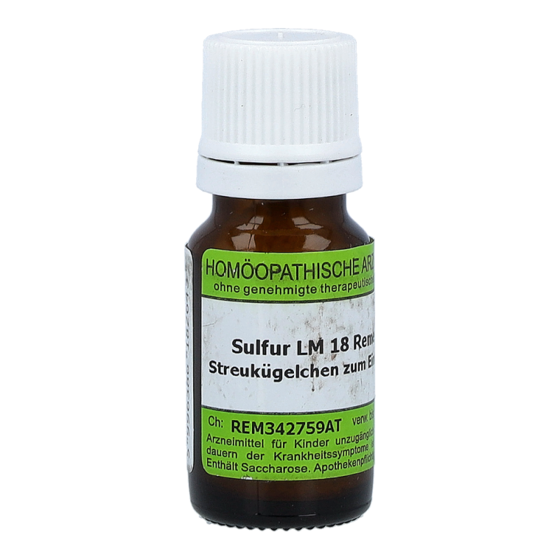 Sulfuricum Remedia 10 g LM 18 Globuli - 10g