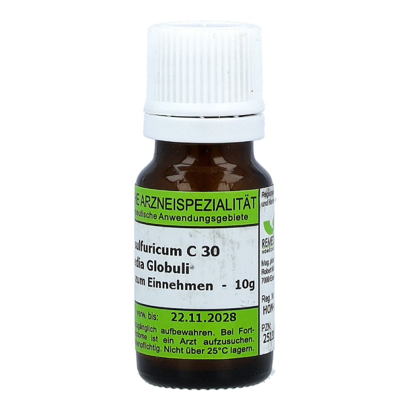 Natrium Sulfuricum Remedia 10 g C 30 Globuli - 10g