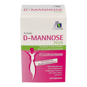 D-MANNOSE TBL 2000MG PLUS - 120 Stück
