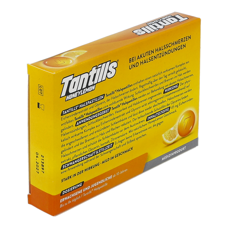 Tantills® Halspastillen HoneyLemon - 24 Stück
