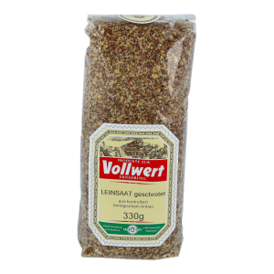 Vollkraft Leinsaat geschrotet 330 g BIO - 330g