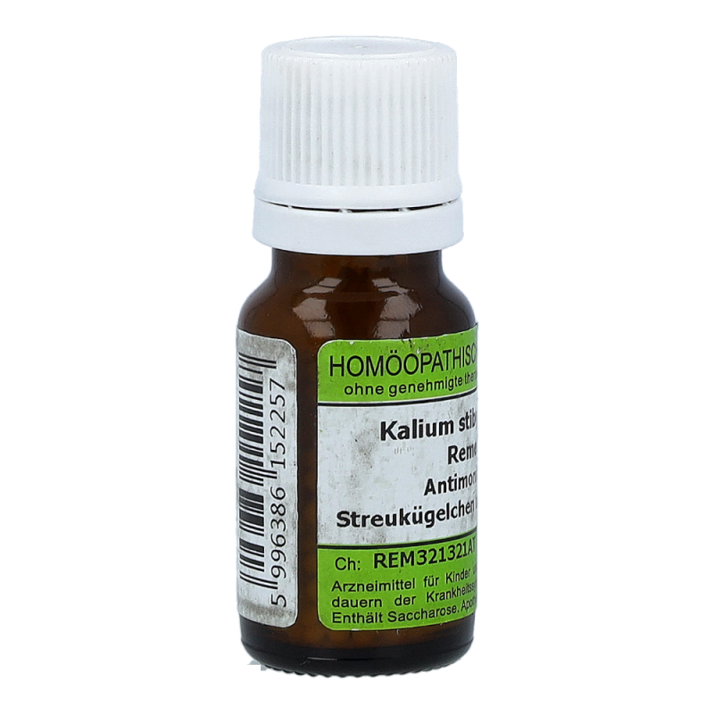 Kalium Stibyltartaricum Remedia 10 g C 30 Globuli - 10g