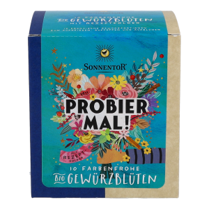 Sonnentor Gewürz-Blüten Probier mal! 10 Stk. BIO - 10 Beutel
