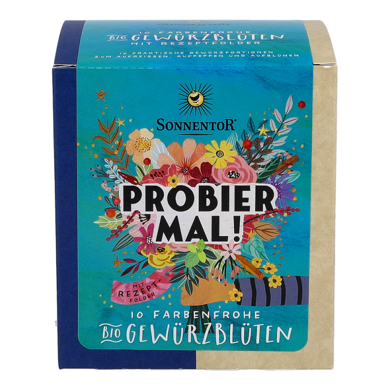 Sonnentor Gewürz-Blüten Probier mal! 10 Stk. BIO - 10 Beutel