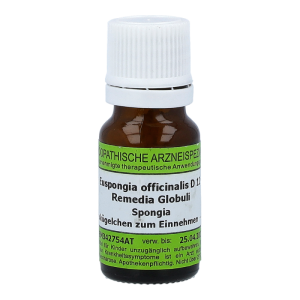 Euspongia Officinalis Remedia 10 g D 12 Globuli - 10g