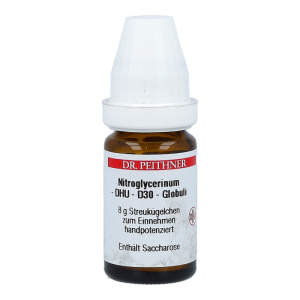 Nitroglycerin DHU 8 g D 30 Globuli - 8g