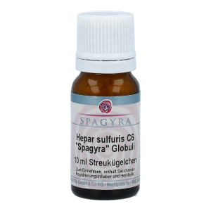 Hepar Sulfuris Spagyra 10 ml C 6 Globuli - 10g