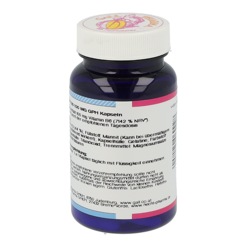 Gall Pharma Vitamin B6 100 mg Kapseln 60 Stk. - 60 Stück