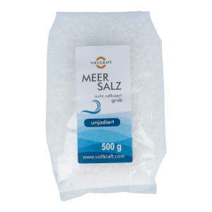 Vollkraft Meersalz FRANZ grob 500 g - 500g