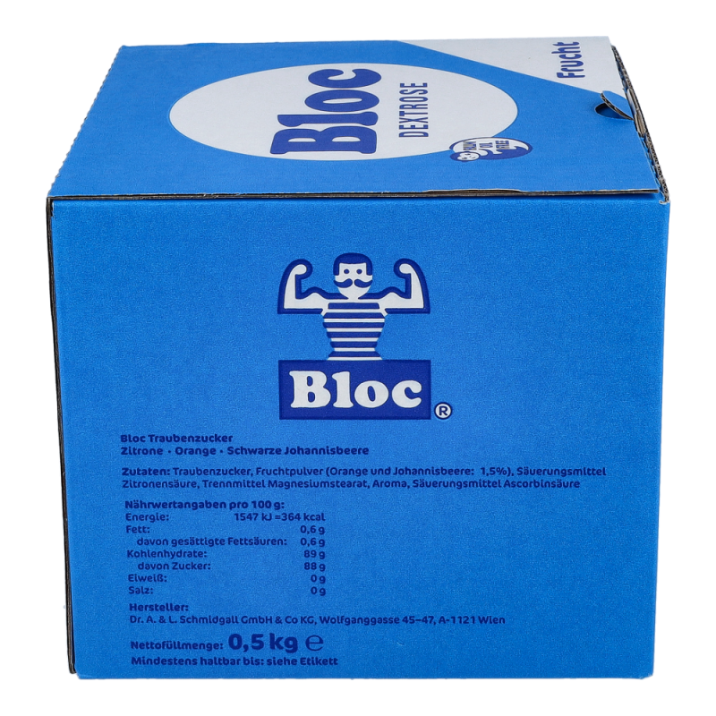 Bloc Traubenzucker Fruchtmischung 500 g - 500g