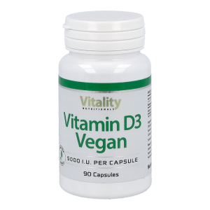 Vitality Nutritionals Vitamin D3 Vegan 90 Stk. - 90 Stück