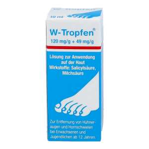 W-TROPFEN HAUT 120+49MG/G - 10ml