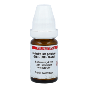 Podophyllum Peltatum DHU 8 g D 30 Globuli - 8g