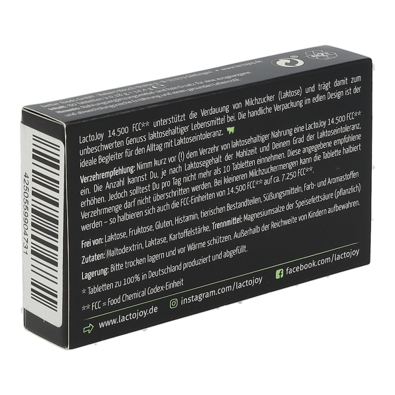 Lactojoy 14.500 FCC Tabletten 80Stk. - 80 Stück