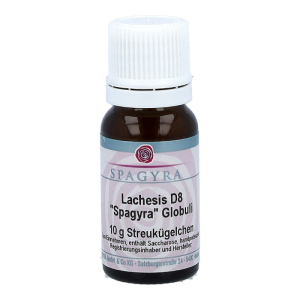 Lachesis Spagyra 10 ml D 8 Globuli - 10g