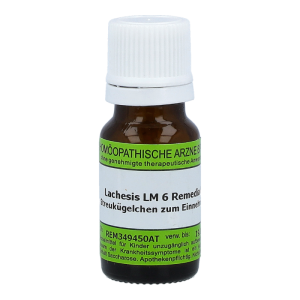 Lachesis Muta Remedia 10 g LM 6 Globuli - 10g