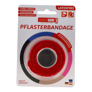 BUDDYCARE MED PFLBDG KOH ROT - 1 Stück