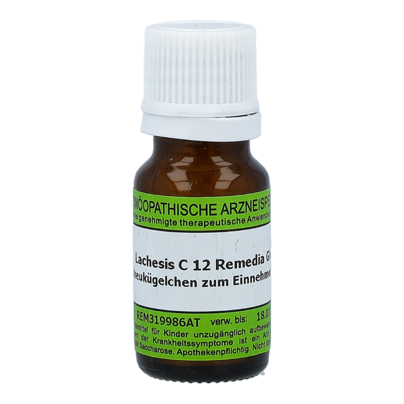 Lachesis Muta Remedia 10 g C 12 Globuli - 10g