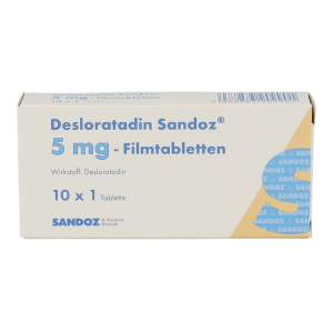 Desloratadin Sandoz 5 mg Filmtabletten 10 Stk. - 10 Stück