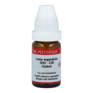 Carbo Vegetabilis DHU 8 g C 30 Globuli - 8g