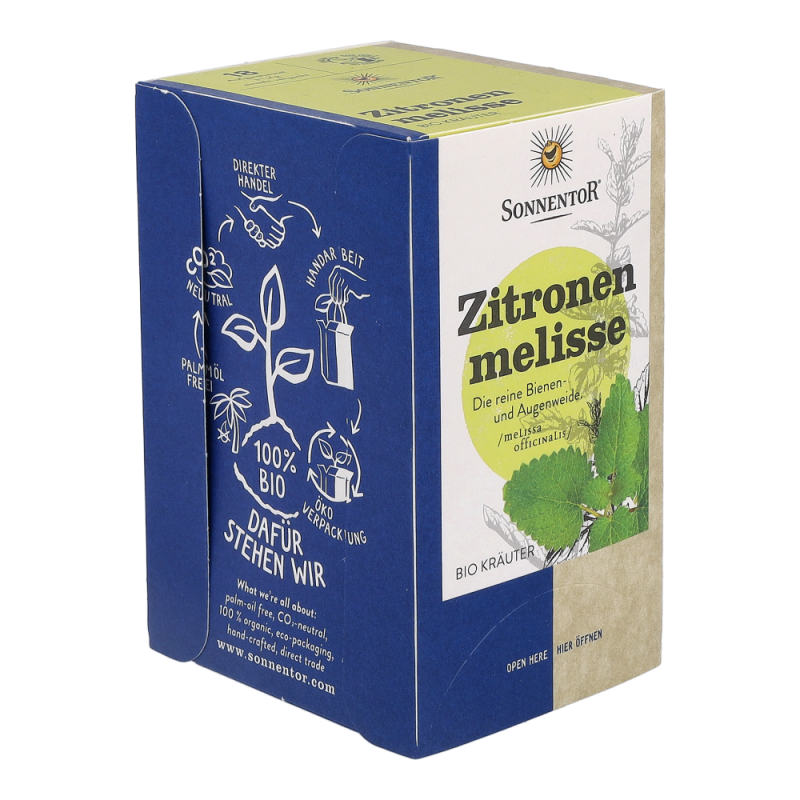 Sonnentor Zitronenmelisse Tee bio 18 Btl. - 18 Beutel