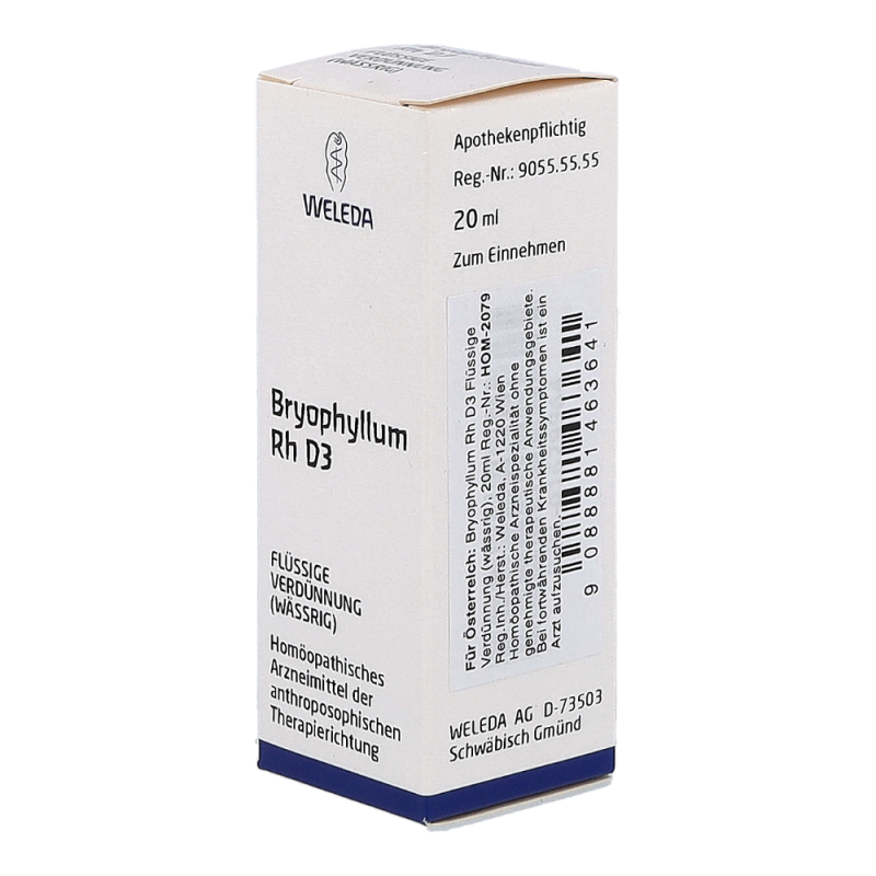 Weleda Bryophyllum D 3 RH Dilutum 20 ml - 20ml
