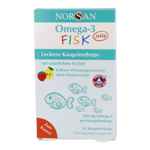 Norsan Omega-3 FISK Jelly - 45 Stück