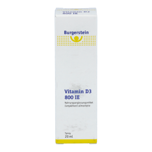 Burgerstein Vitamin D3 Spray 800 I.E. 20 ml - 20ml