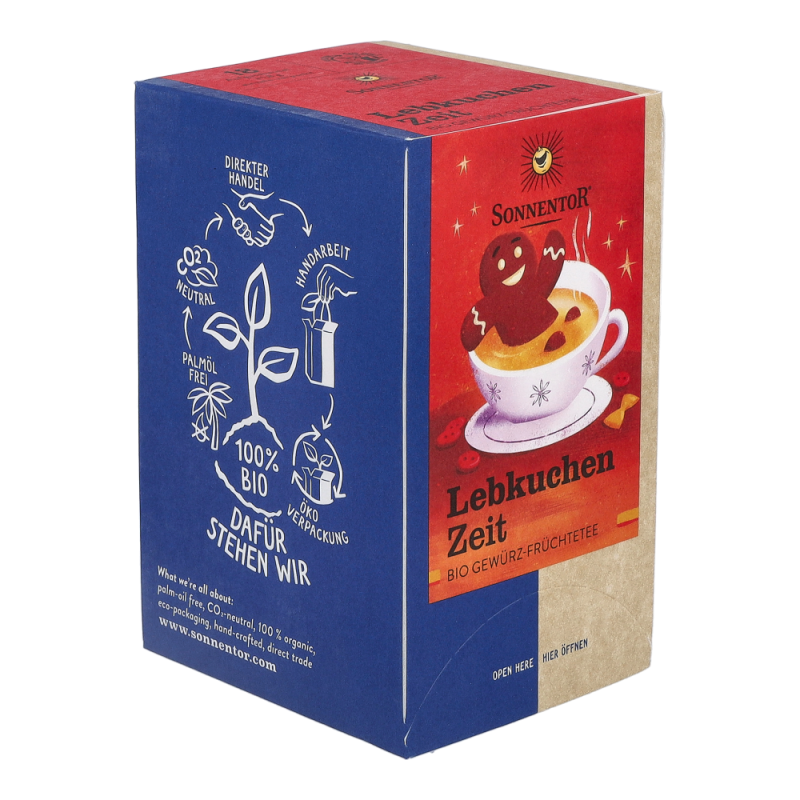 Sonnentor Lebkuchen Zeit Tee bio 18 Btl. - 18 Beutel