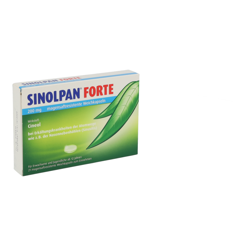 Sinolpan Forte magensaftresistente Weichkapseln 200 mg 21 Stk. - 21 Stück