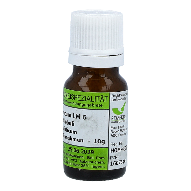 Natrium Chloratum Remedia 10 g LM 6 Globuli - 10g