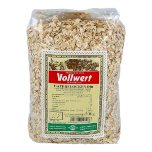 Vollkraft Haferflocken fein 500 g BIO - 500g