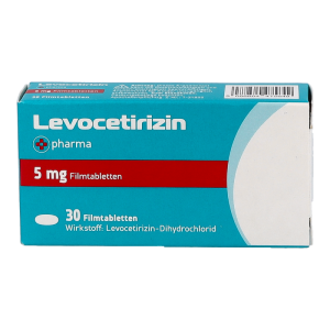 Levocetirizin +pharma 5 mg Filmtabletten - 30 Stück