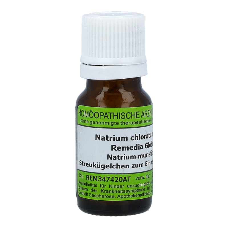 Natrium Chloratum Remedia 10 g LM 6 Globuli - 10g