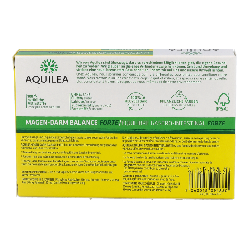 Aquilea Magen-Darm Balance Forte - 60 Stück
